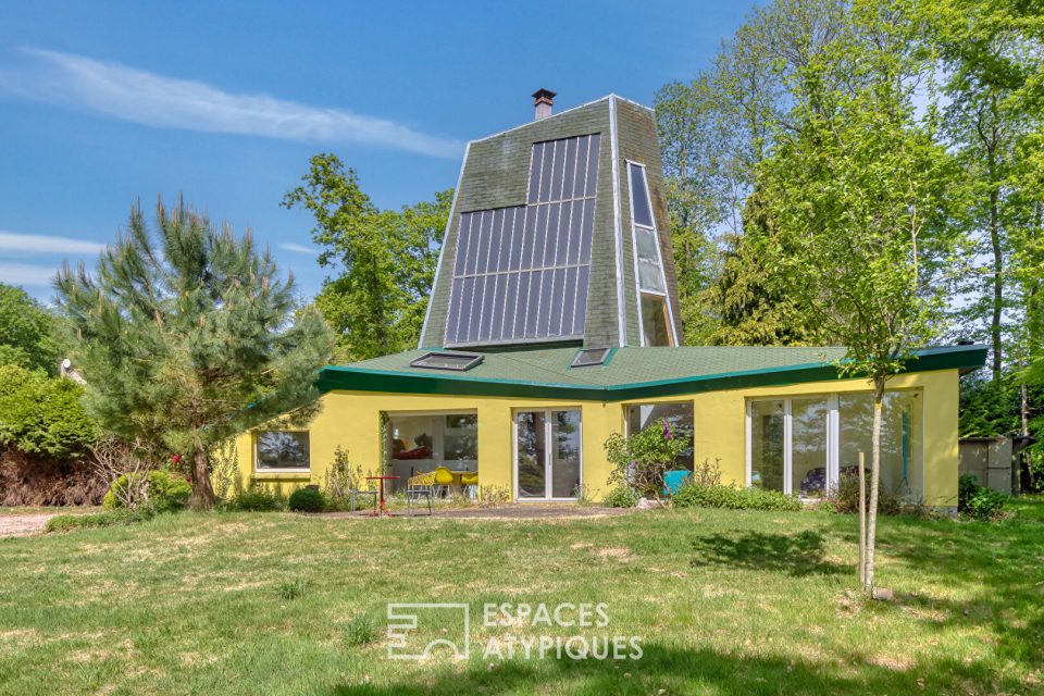 Maison d'architecte en bordure du Golf du Champ de Bataille
