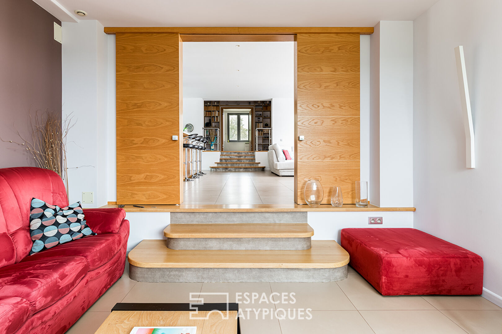 Architect-designed house with panoramic views and high-end amenities