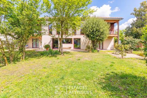 Fournil réhabilité avec jardin en coeur de ville de Nègrepelisse