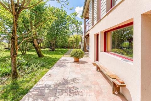 Fournil réhabilité avec jardin en coeur de ville de Nègrepelisse