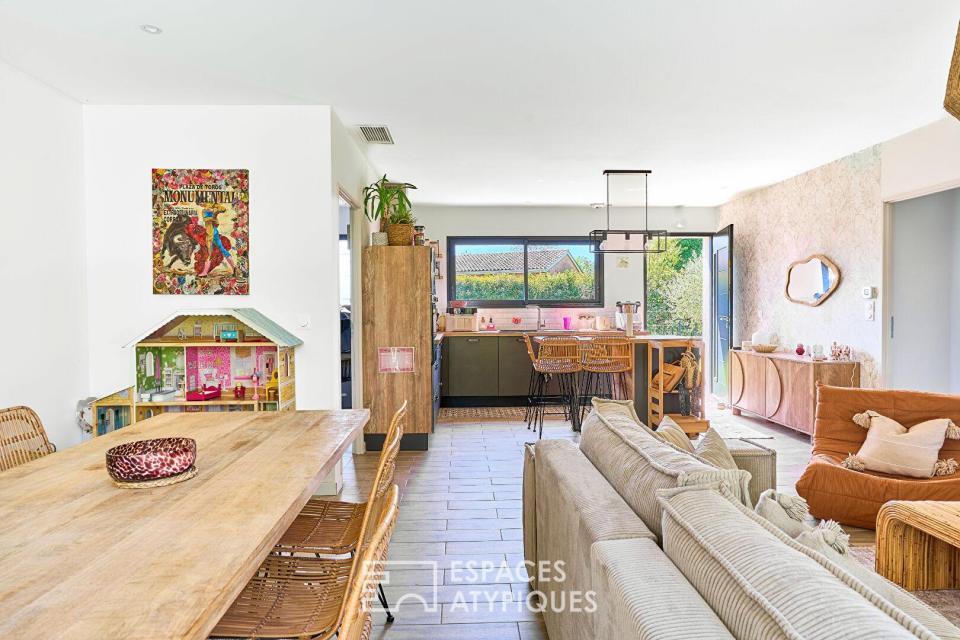 Maison contemporaine à l'ouest de Montauban