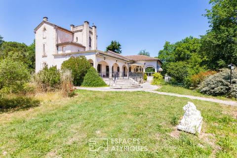 Grande maison de caractère avec domaine de 5 hectares à Bruniquel