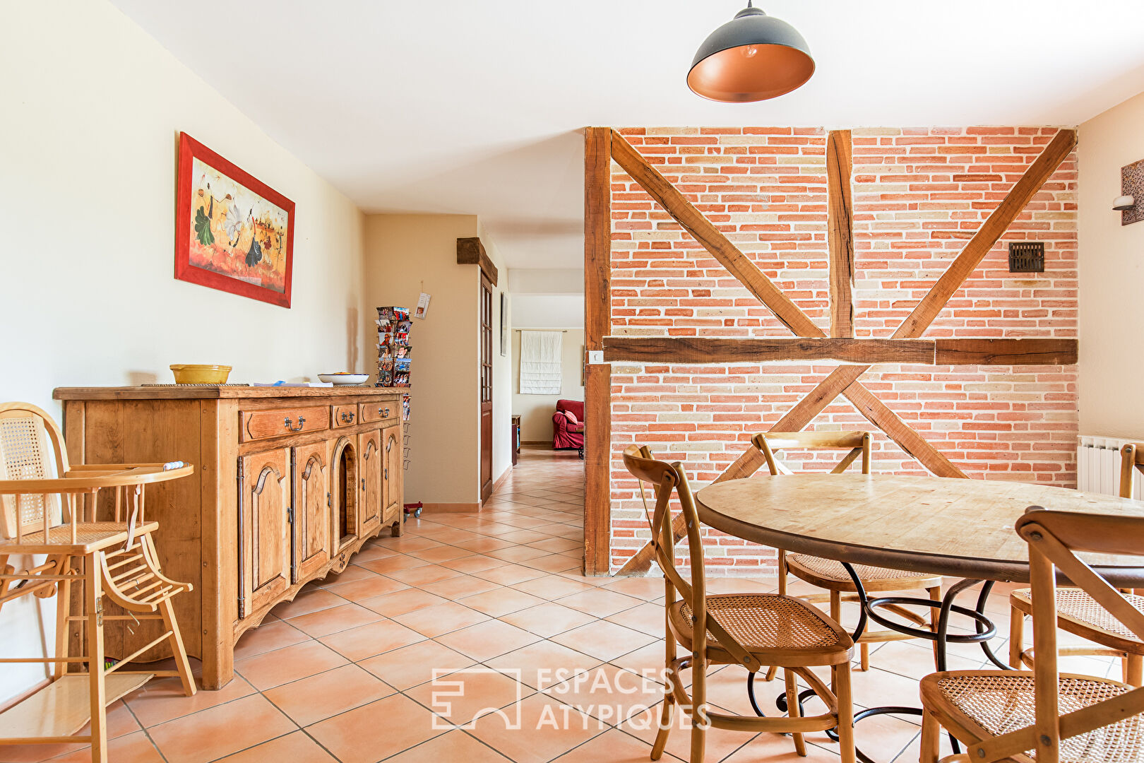 Charmante maison avec piscine à la campagne.