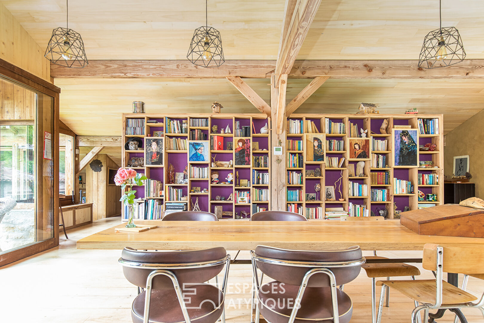 A loft at the foot of one of France’s most beautiful villages.