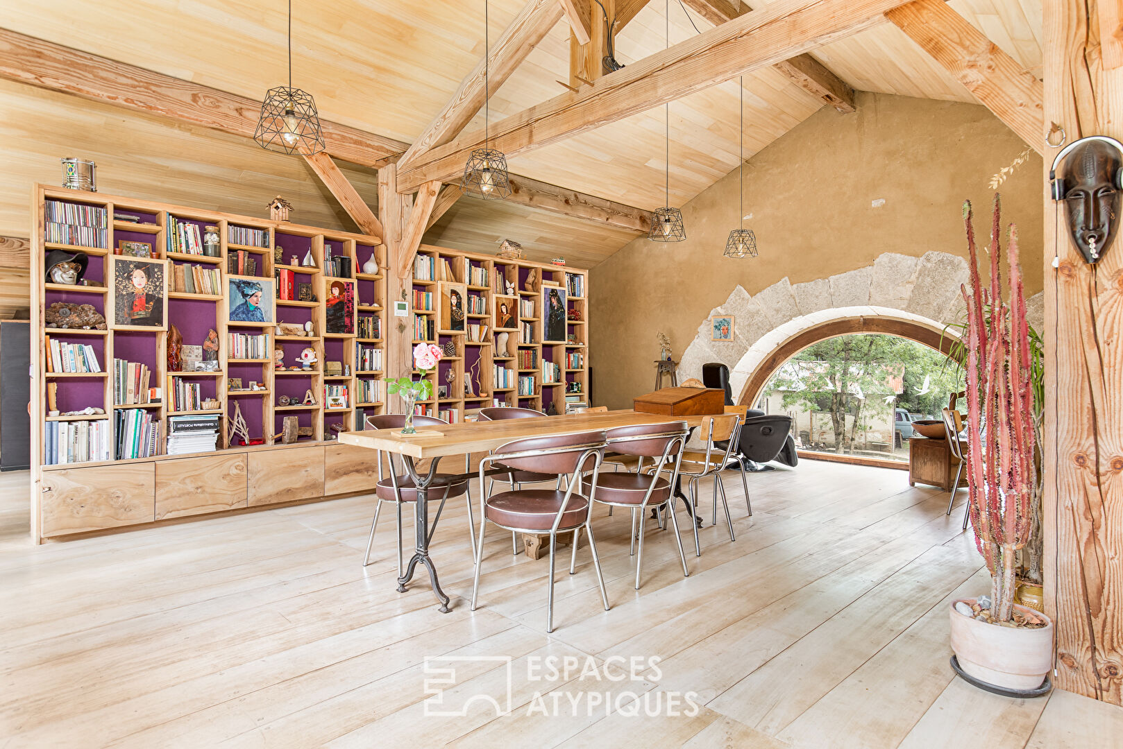 A loft at the foot of one of France’s most beautiful villages.