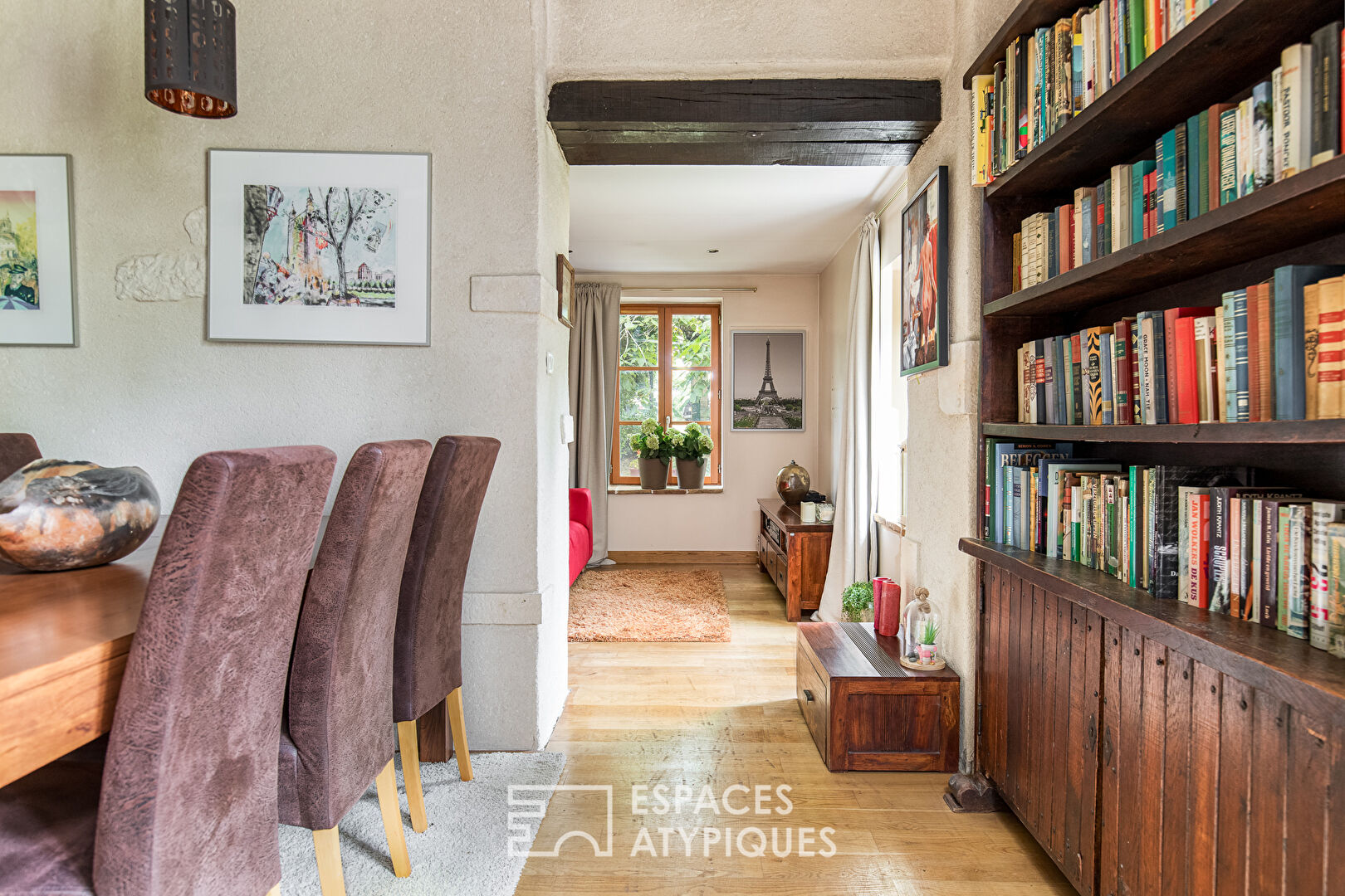 A renovated farmhouse, gîte and horses.