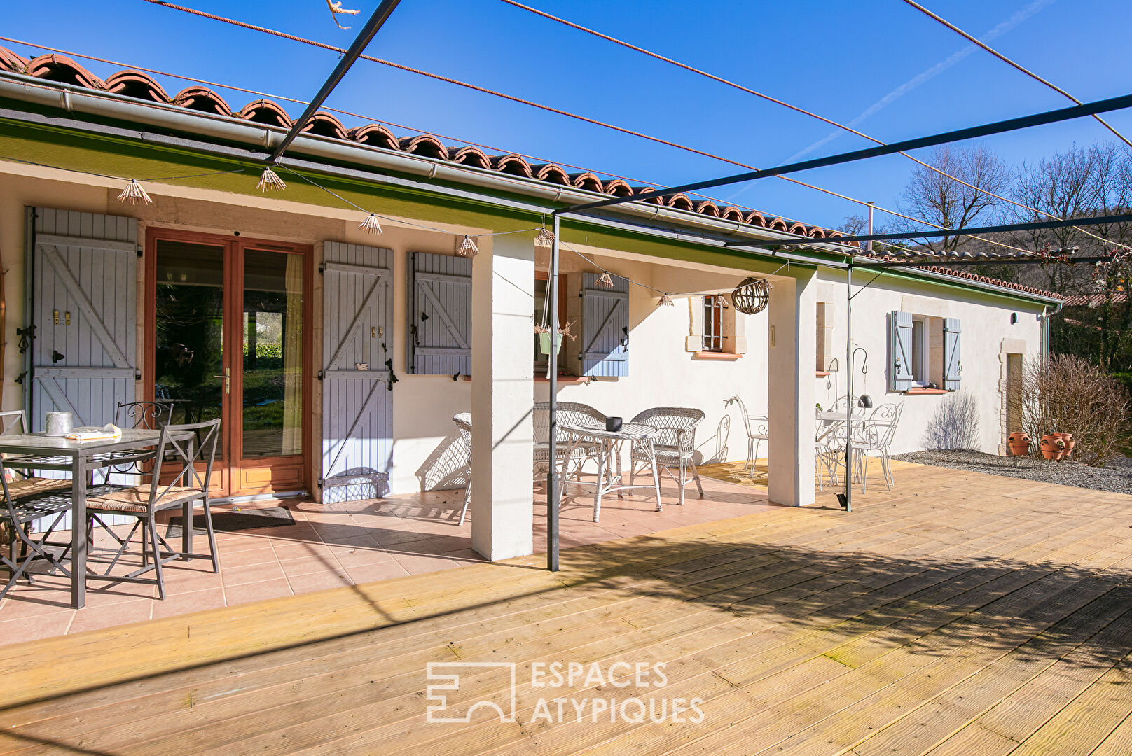 Villa cosy au pied d’un des plus beaux villages de France