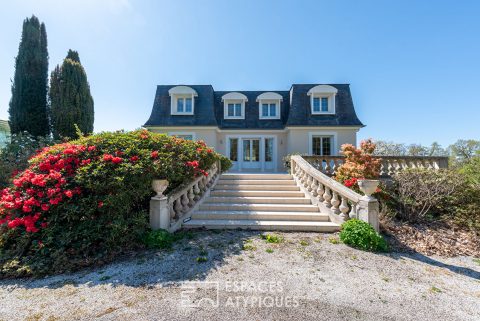 Grande maison familiale avec jardin et piscine