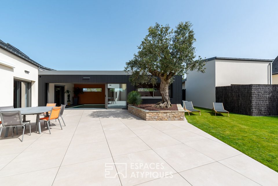 Maison haut de gamme avec espace bien-être