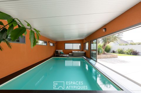 Maison haut de gamme et son espace bien-être