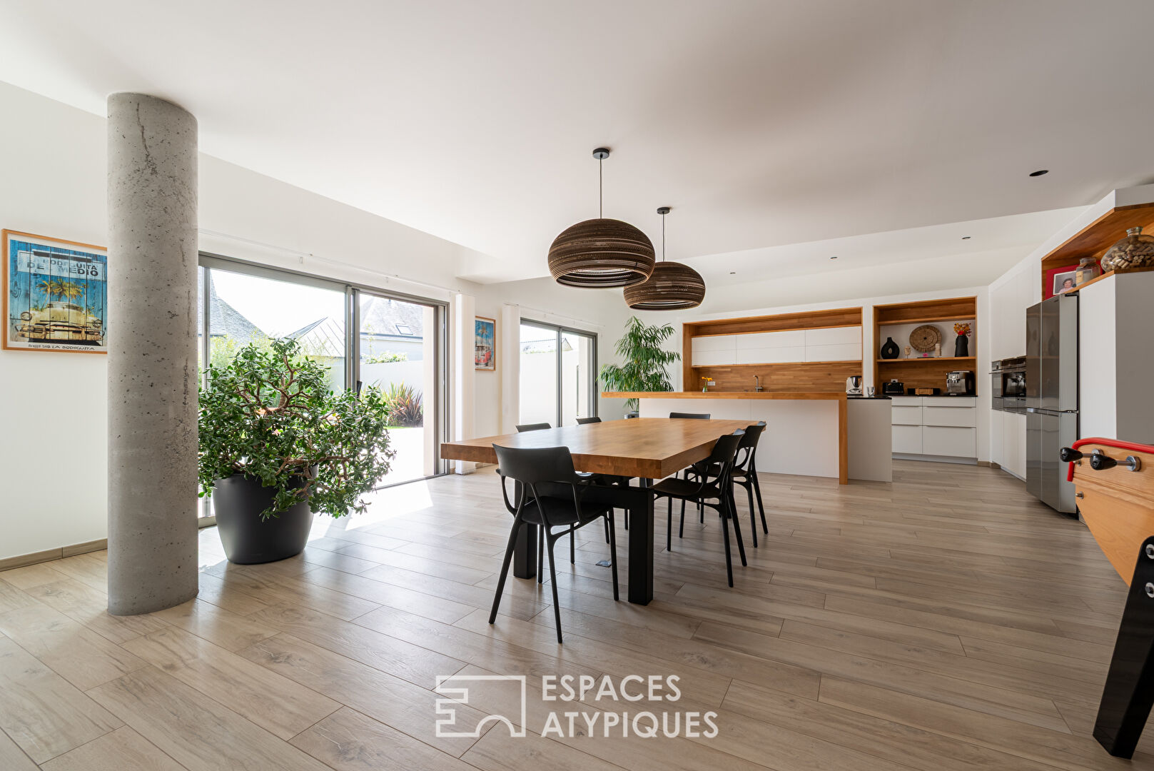 Maison haut de gamme et son espace bien-être