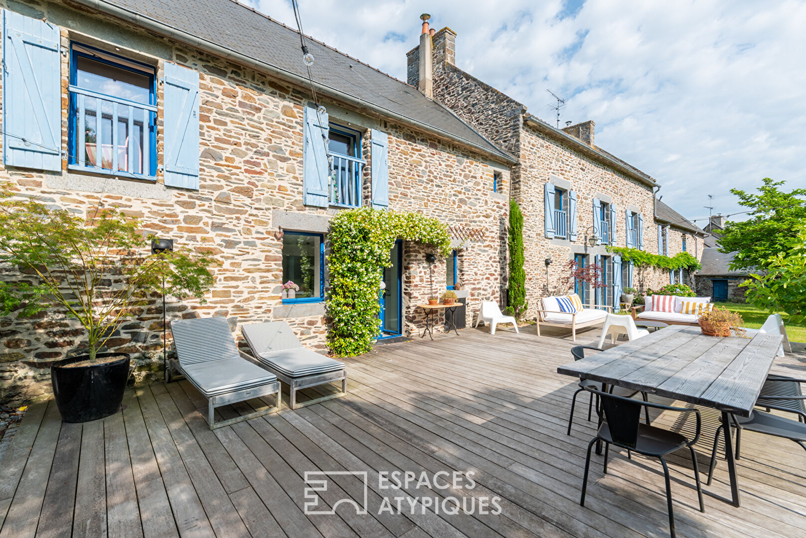 Longère d’exception en Campagne Malouine – 380 M²