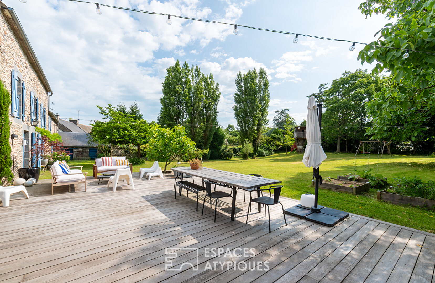 Longère d’exception en Campagne Malouine – 380 M²
