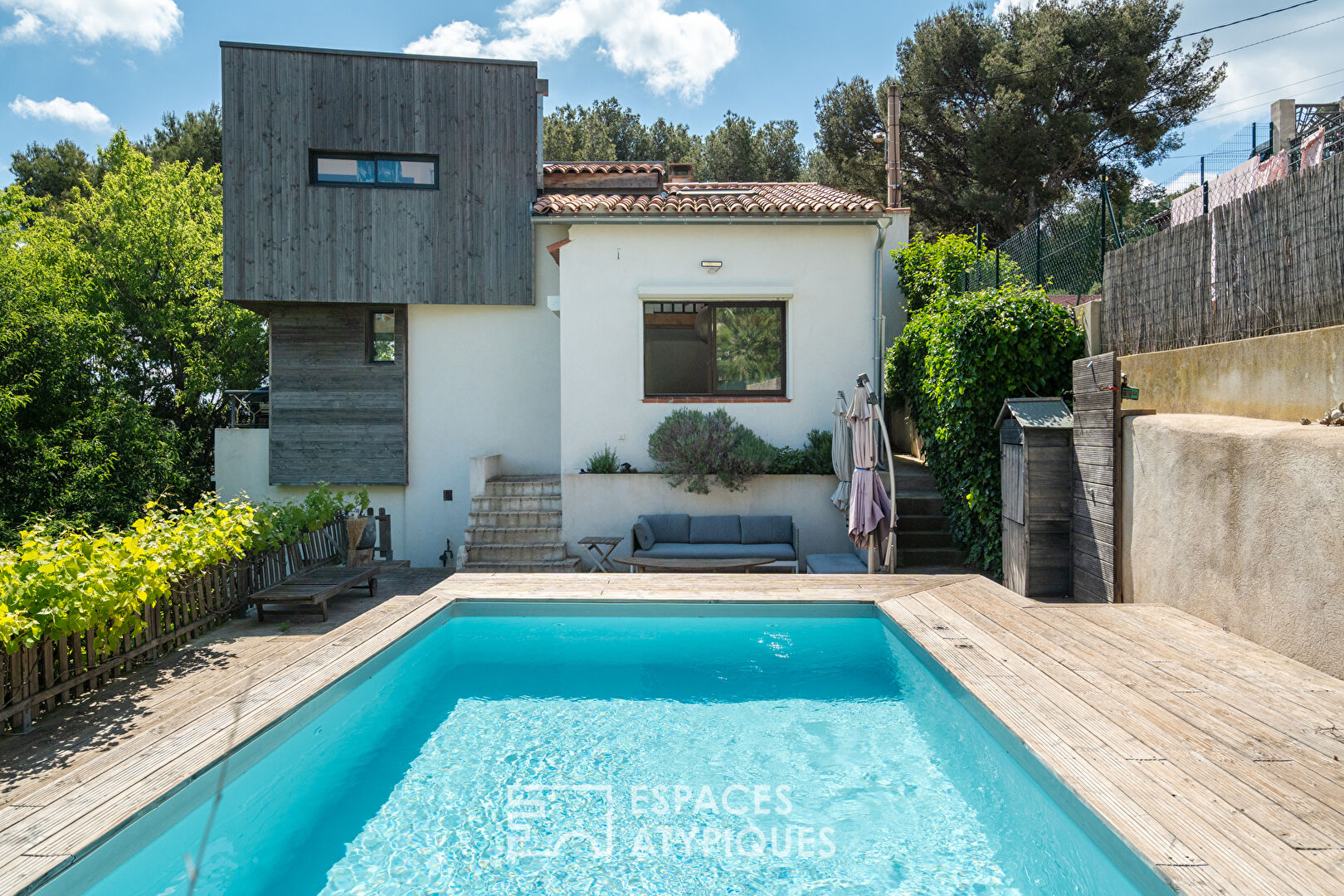 Maison de chasseur rénovée par architecte