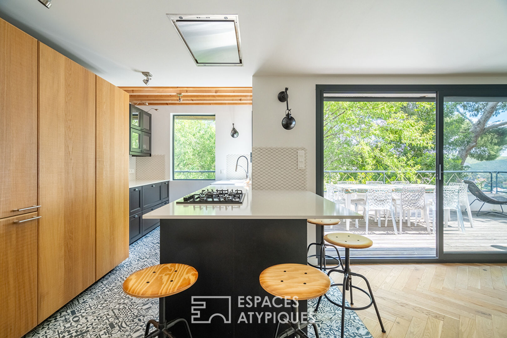 Maison de chasseur rénovée par architecte