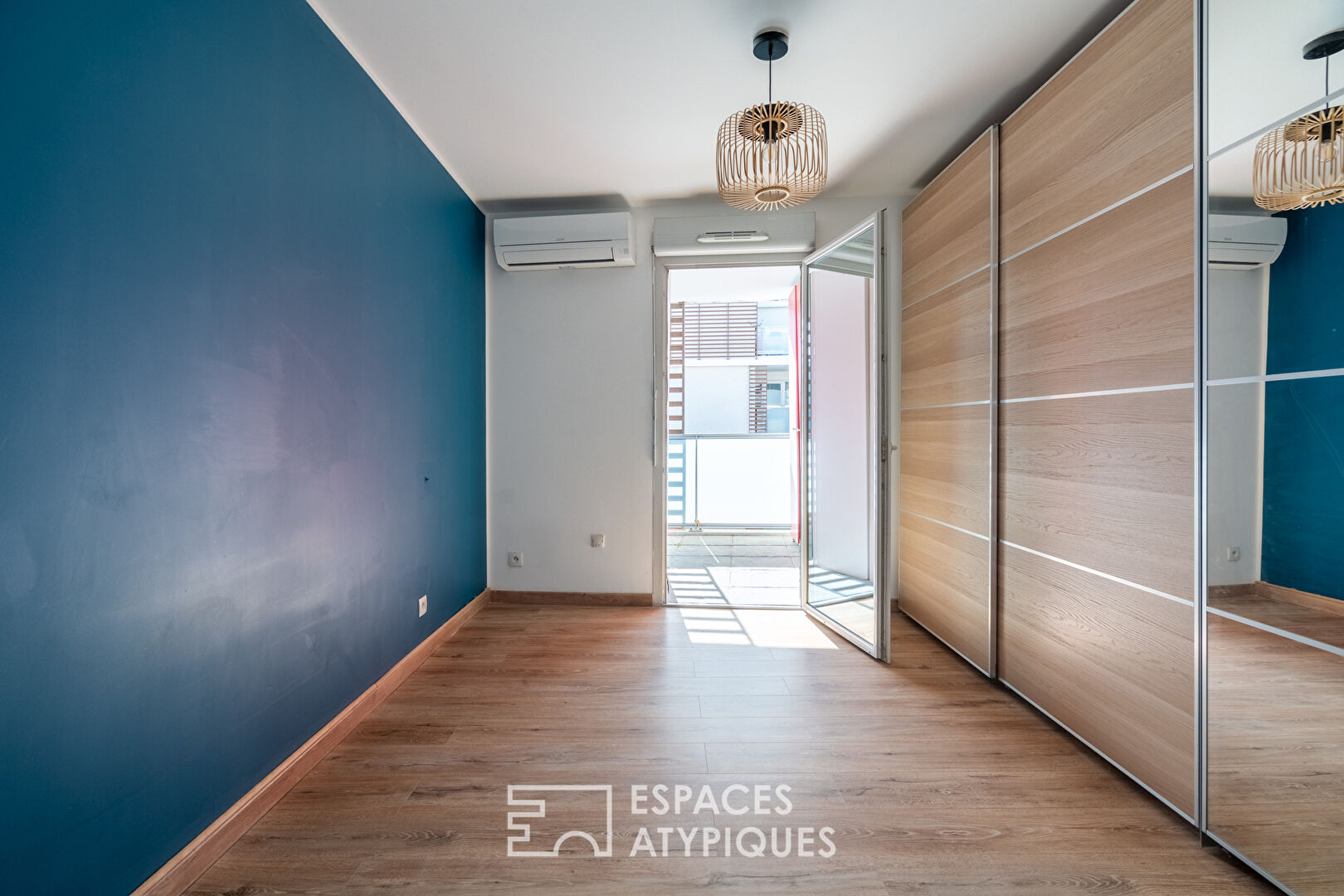 Renovated apartment with terrace and view