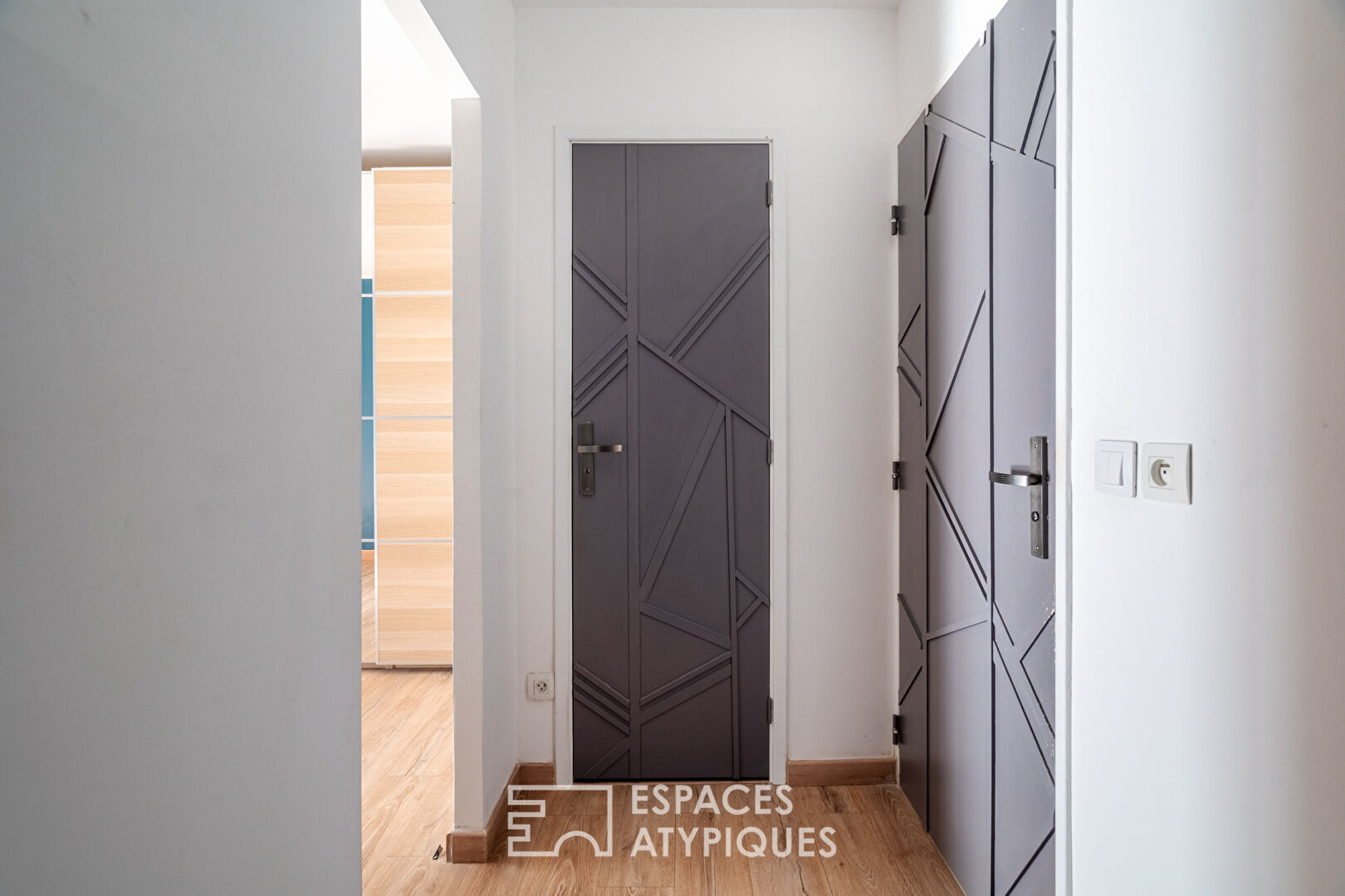 Renovated apartment with terrace and view