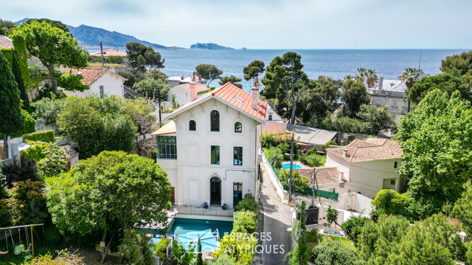 Hôtel particulier de prestige avec vue mer - Quartier  Bompard, Marseille 7e
