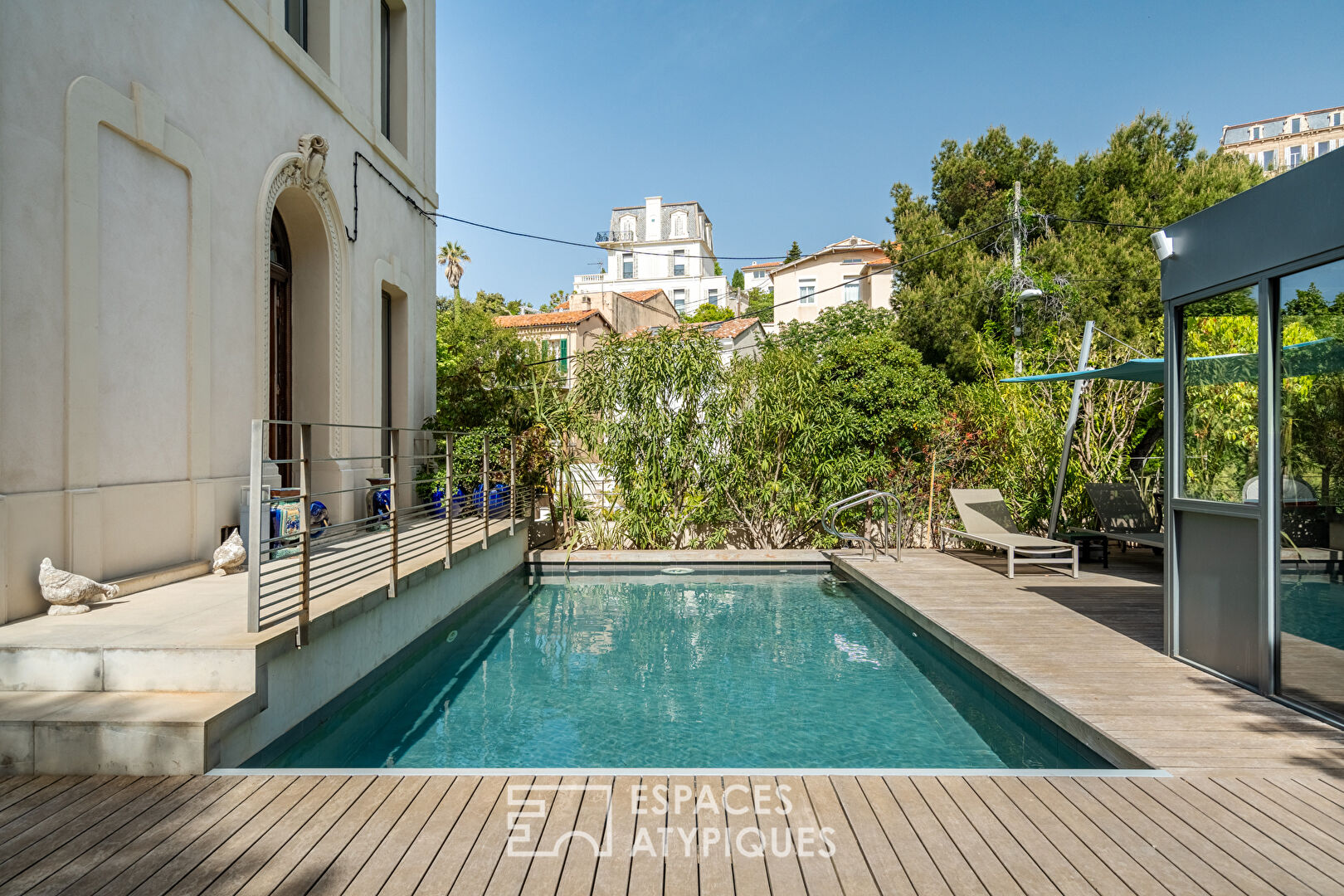 Hôtel particulier de prestige avec vue mer – Quartier  Bompard, Marseille 7e