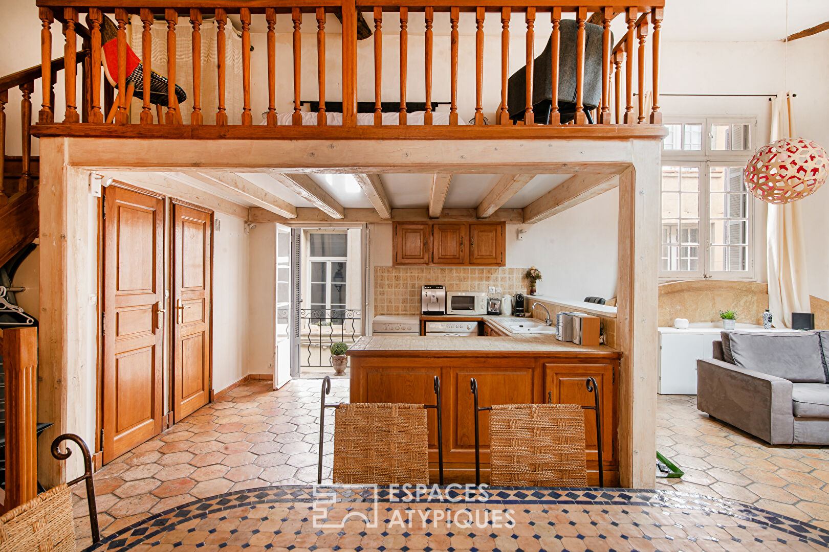 Loft à rafraîchir dans un rue piétonne d’Aix-en-Provence