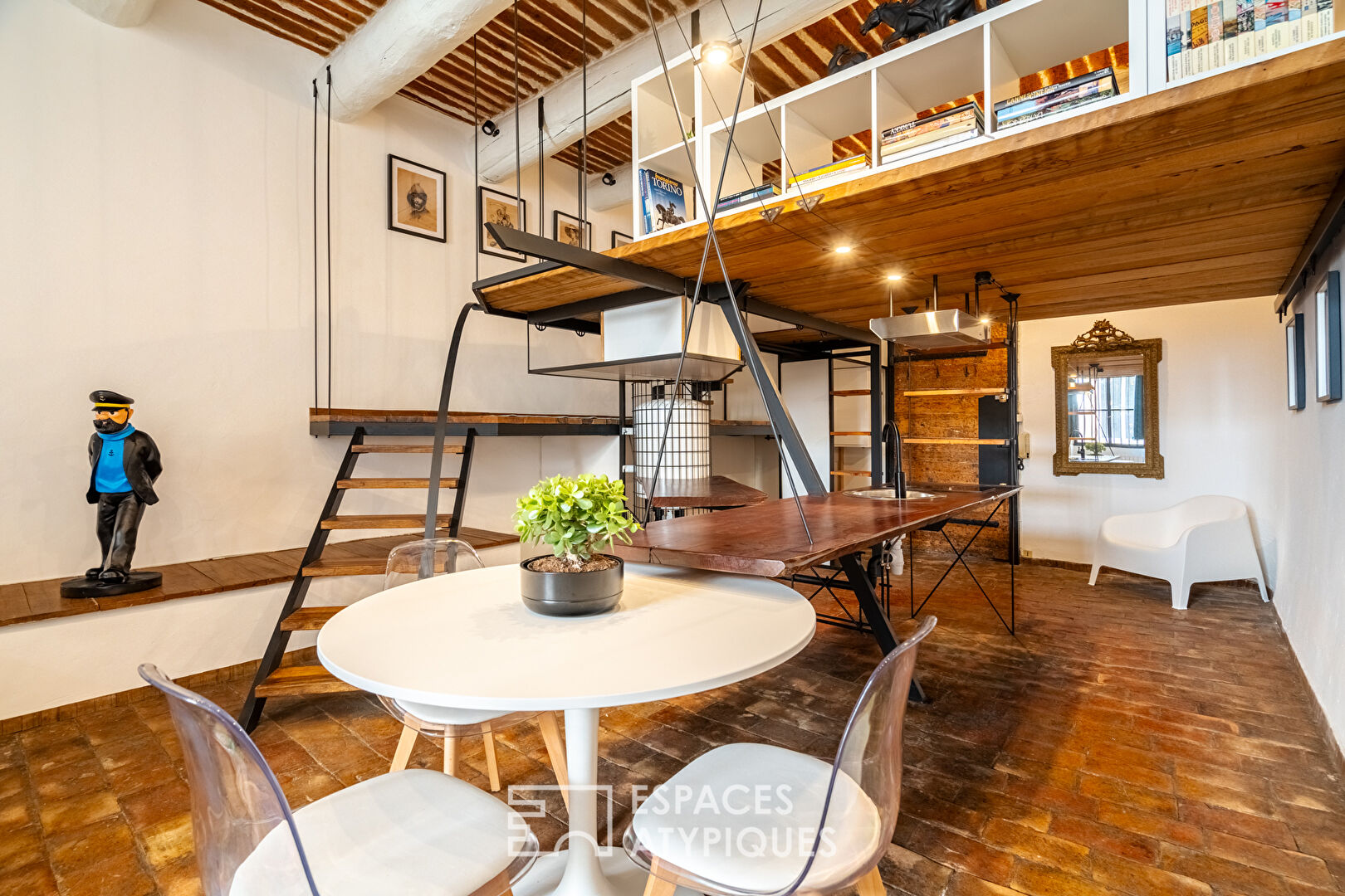 Renovated loft on the Old Port