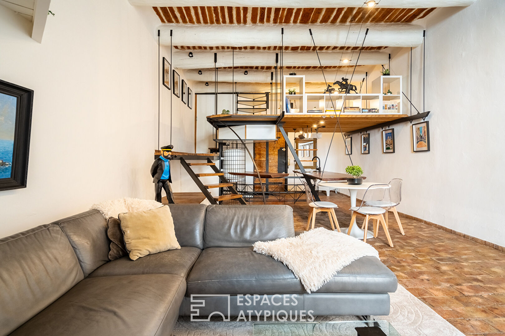 Renovated loft on the Old Port