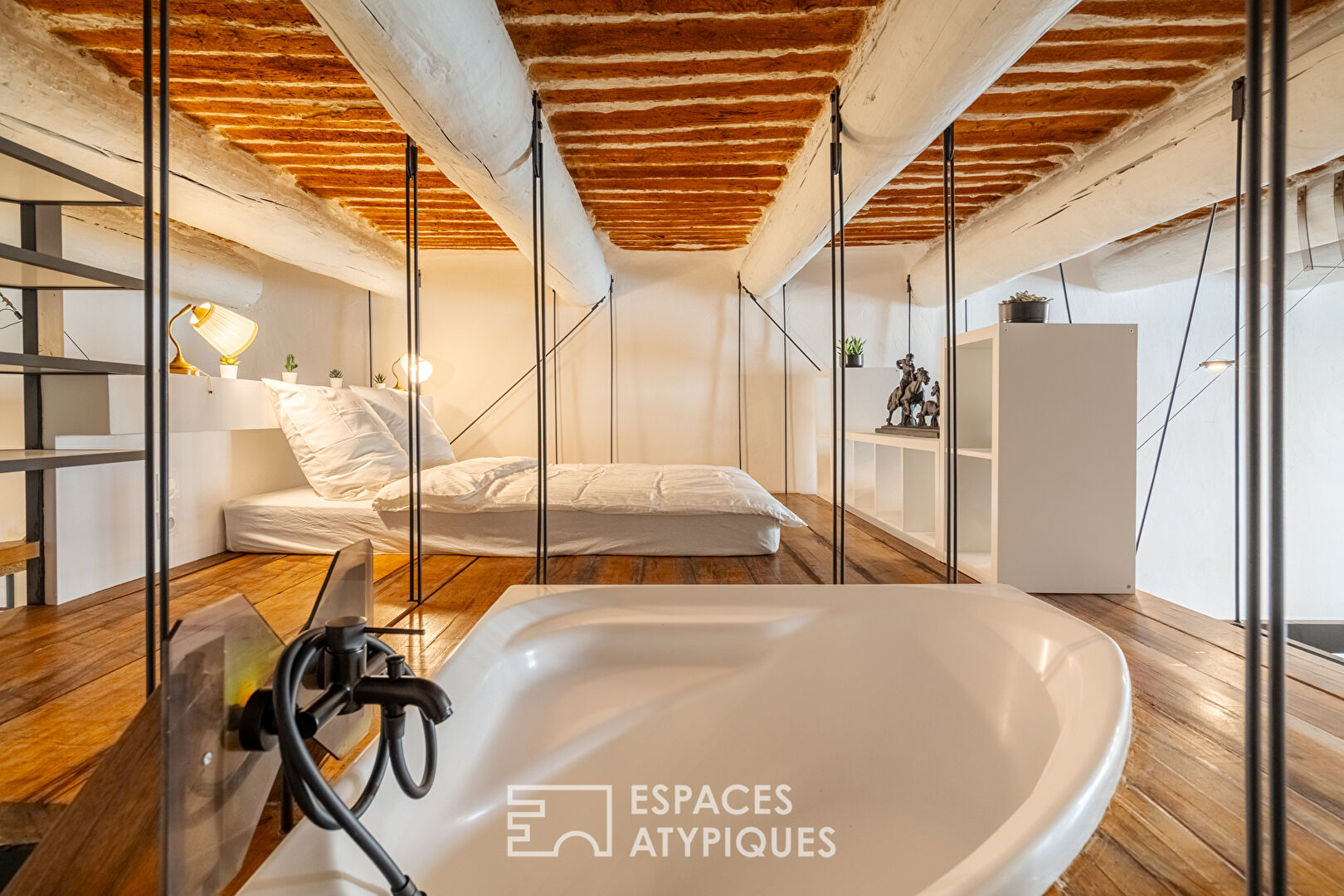 Renovated loft on the Old Port