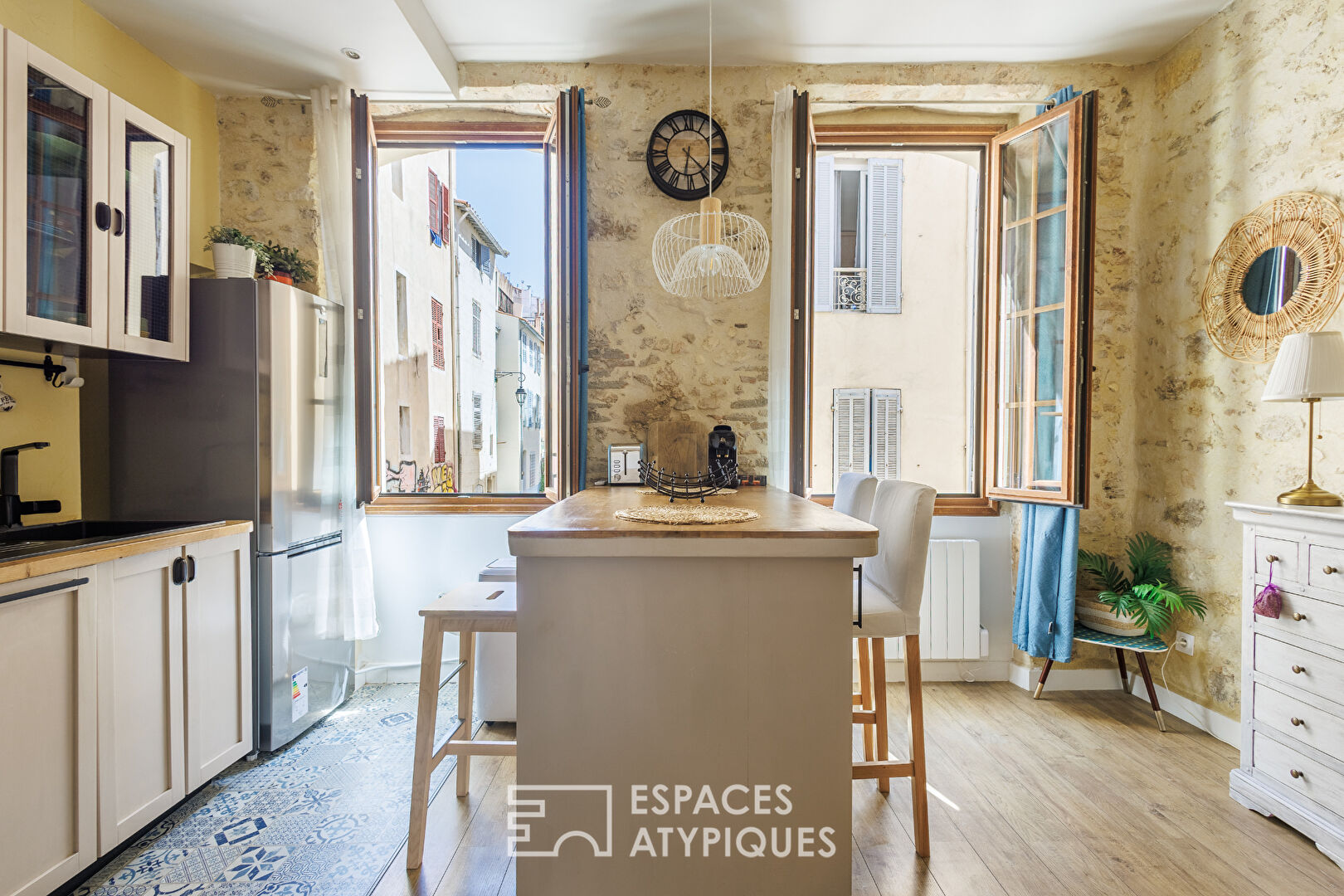 Appartement Marseillais rénové dans le quartier du Panier