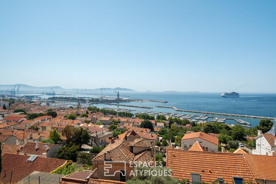 Appartement avec terrasse et vue mer