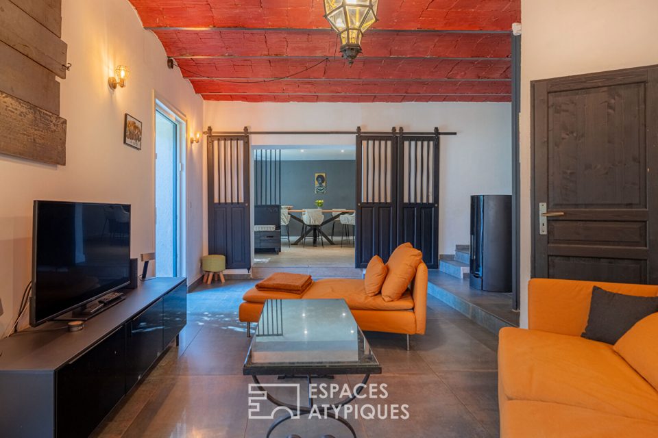 Maison rénové avec jardin intimiste