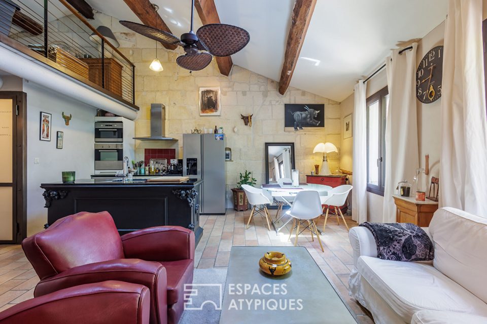 Maison rénovée avec atelier