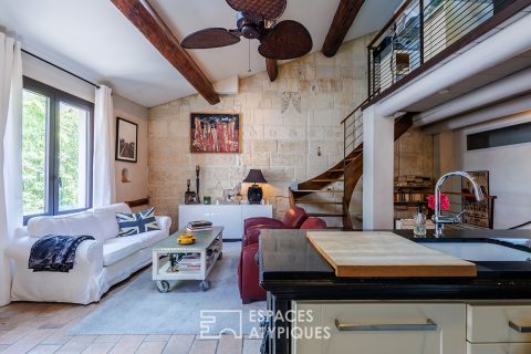 Maison rénovée avec atelier