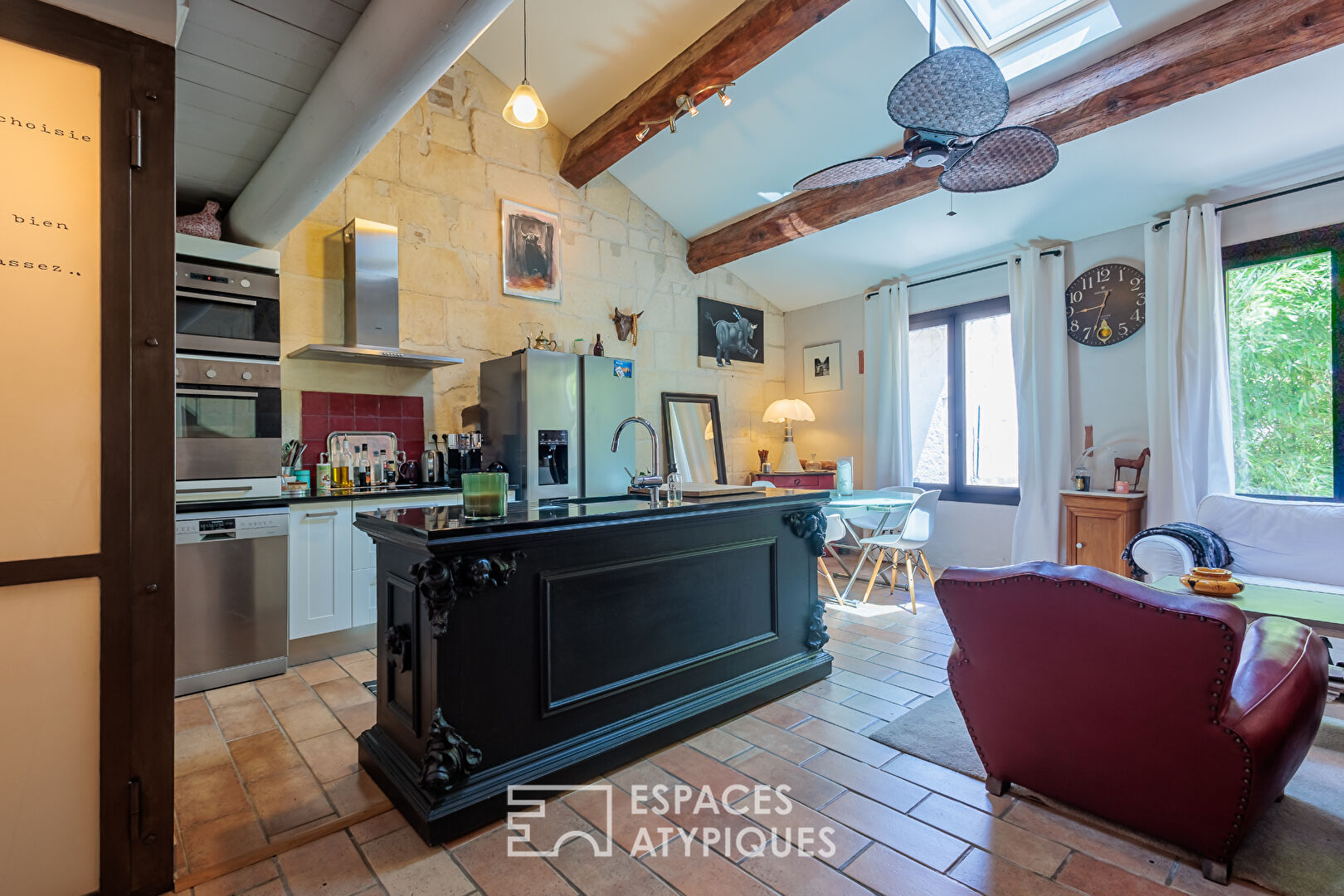 Maison rénovée avec atelier