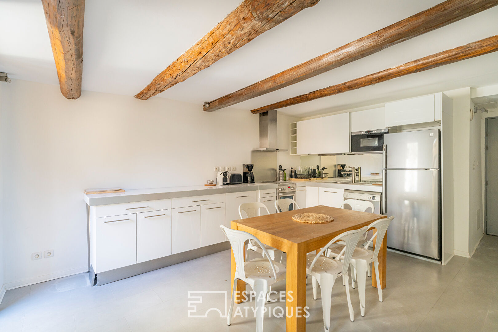 Le charme d’une maison de ville, l’esprit d’un triplex