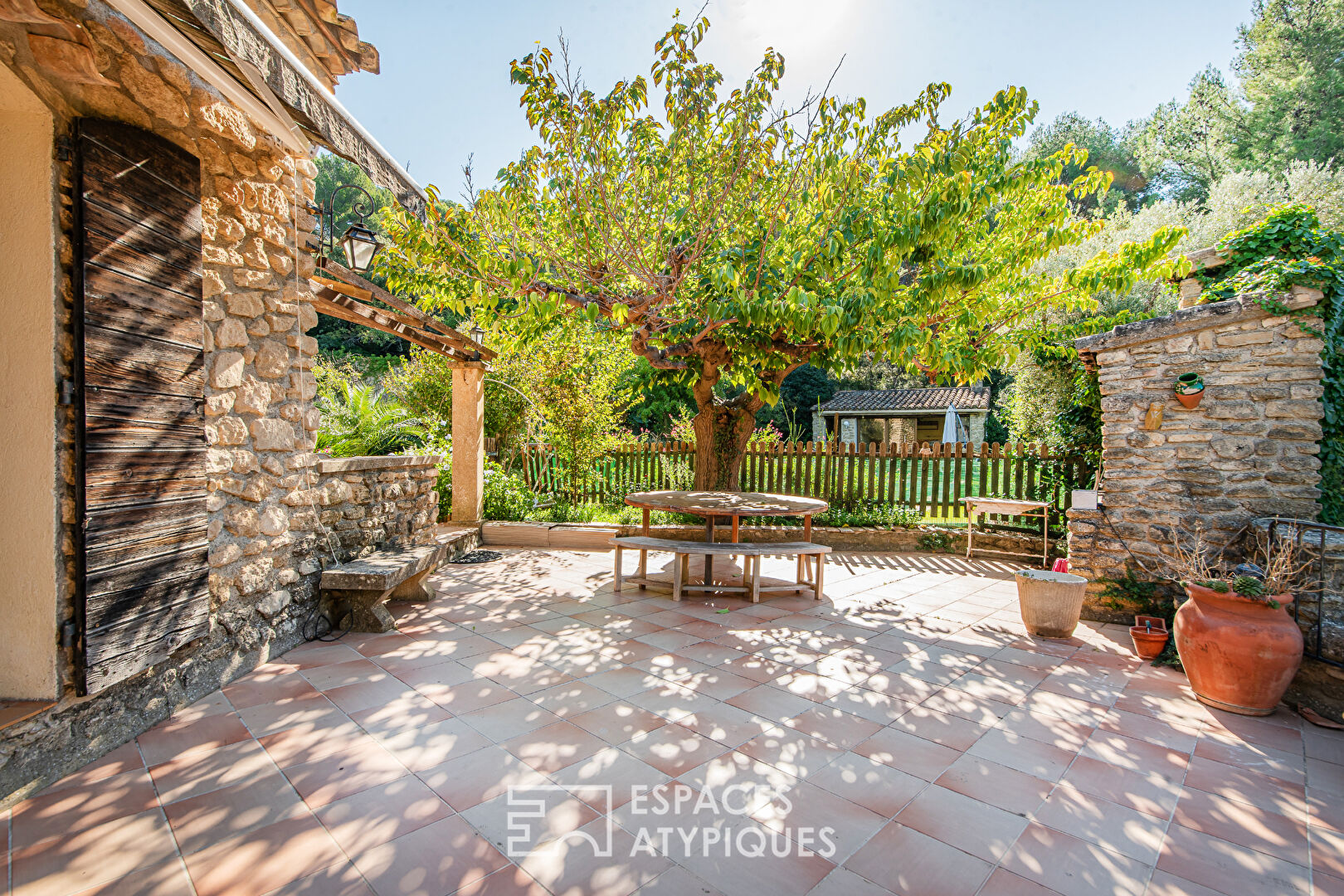 Authentique maison en pierre au coeur de la nature provençale – Salon-de-Provence