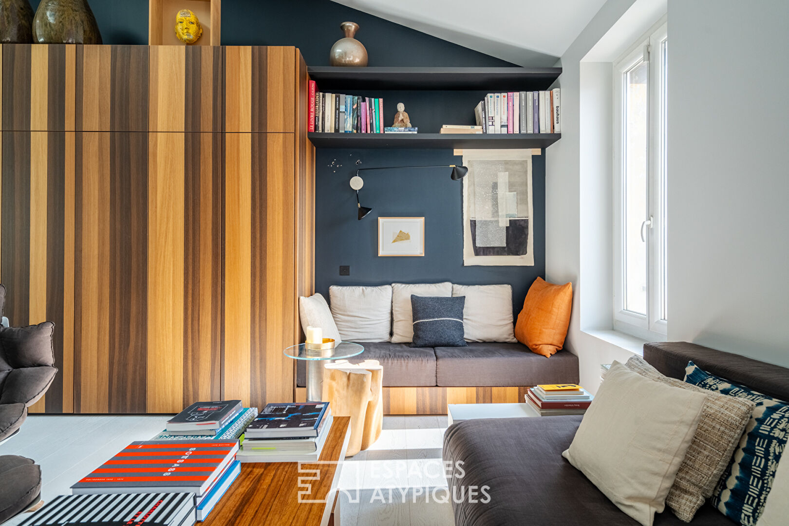 Loft rénové en dernier étage