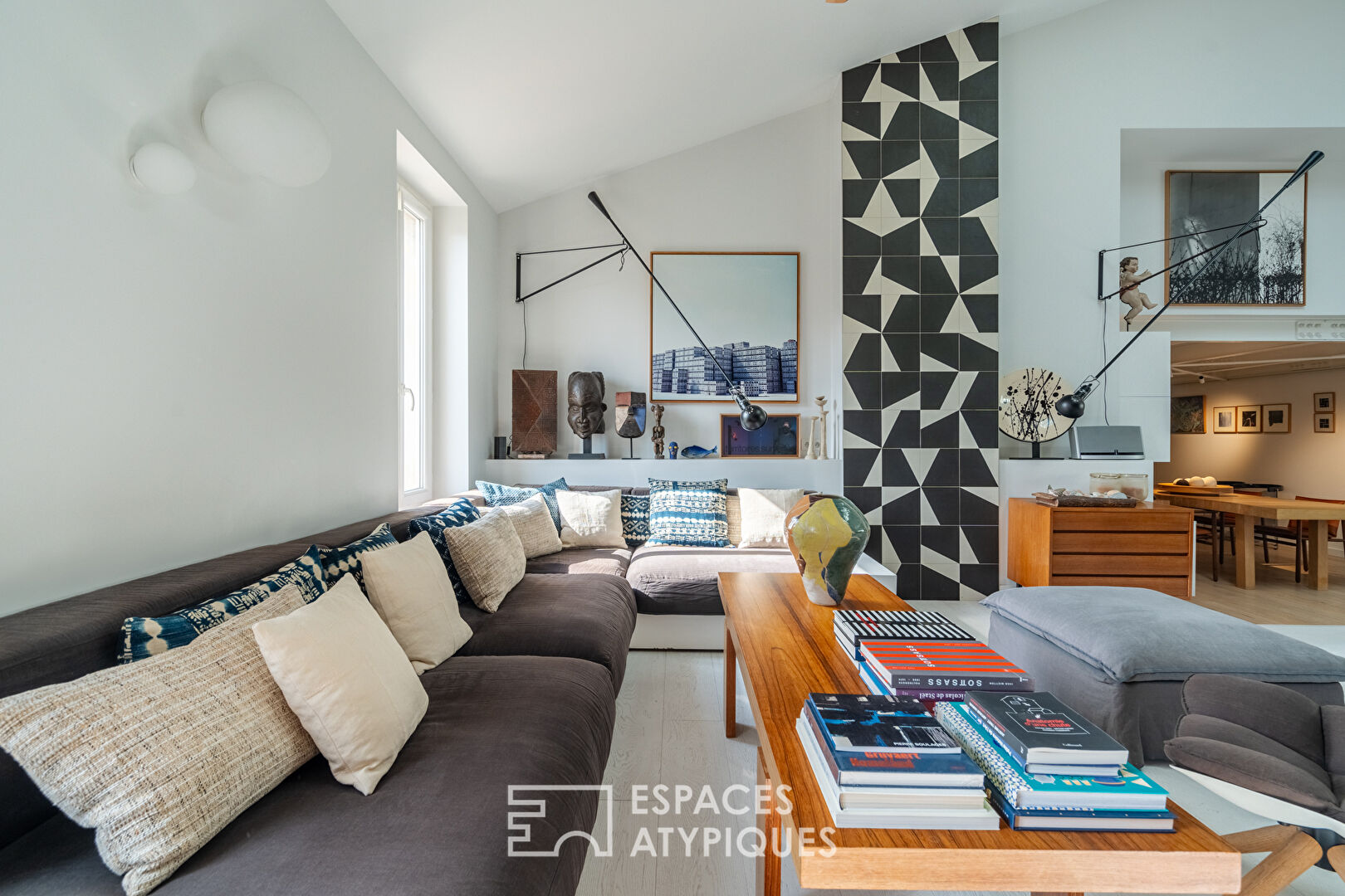 Loft rénové en dernier étage