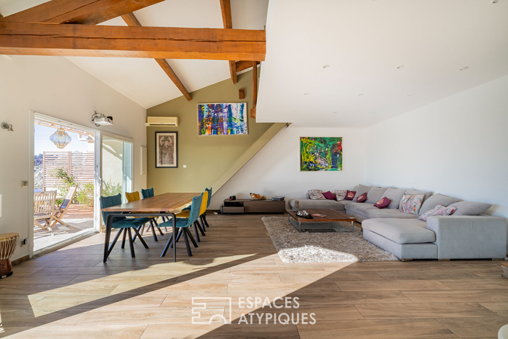 Maison avec vue mer et piscine