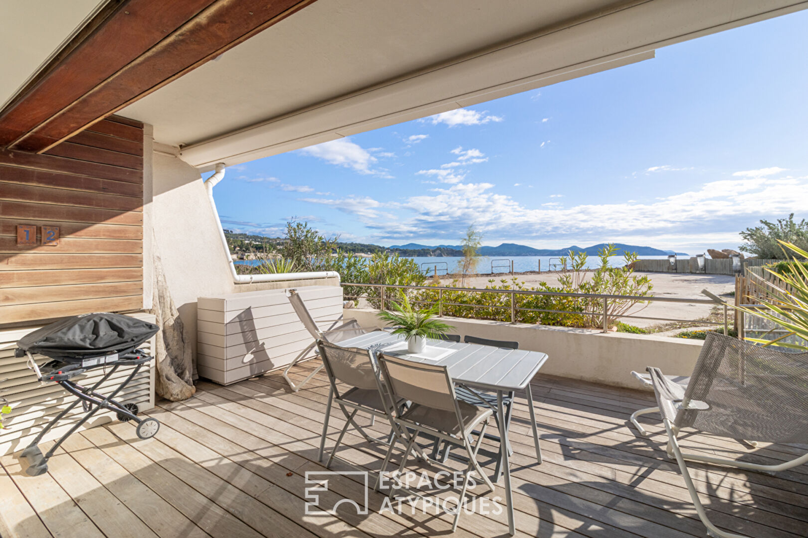 La Ciotat – T3 en bord de mer avec accès direct à la plage