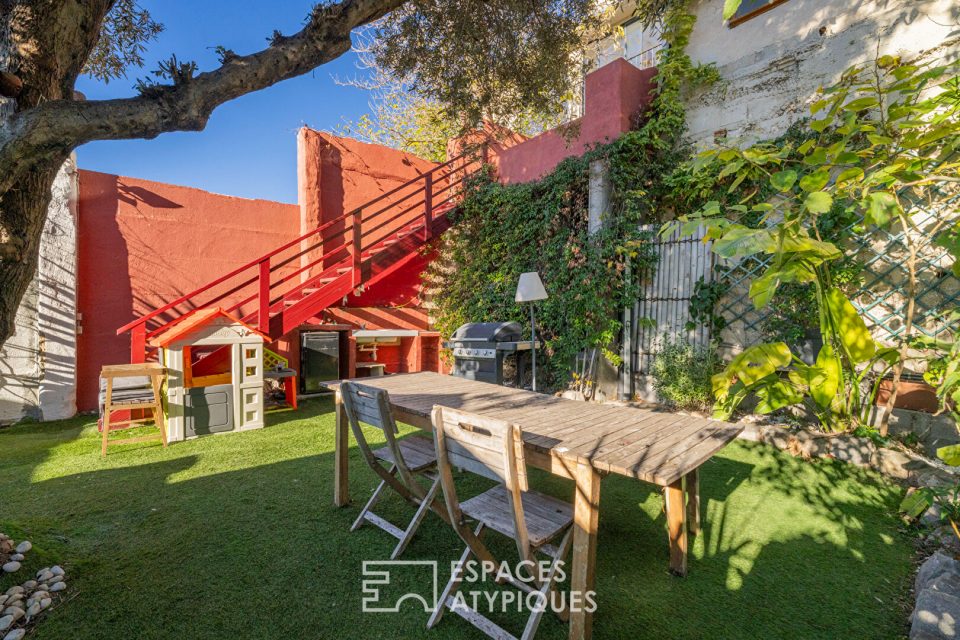 Appartement type maison en copropriété avec Jardin Privatif