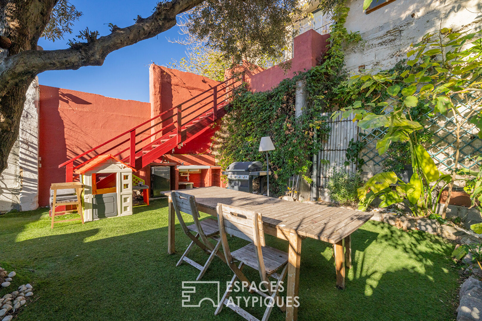 Appartement type maison en copropriété avec Jardin Privatif