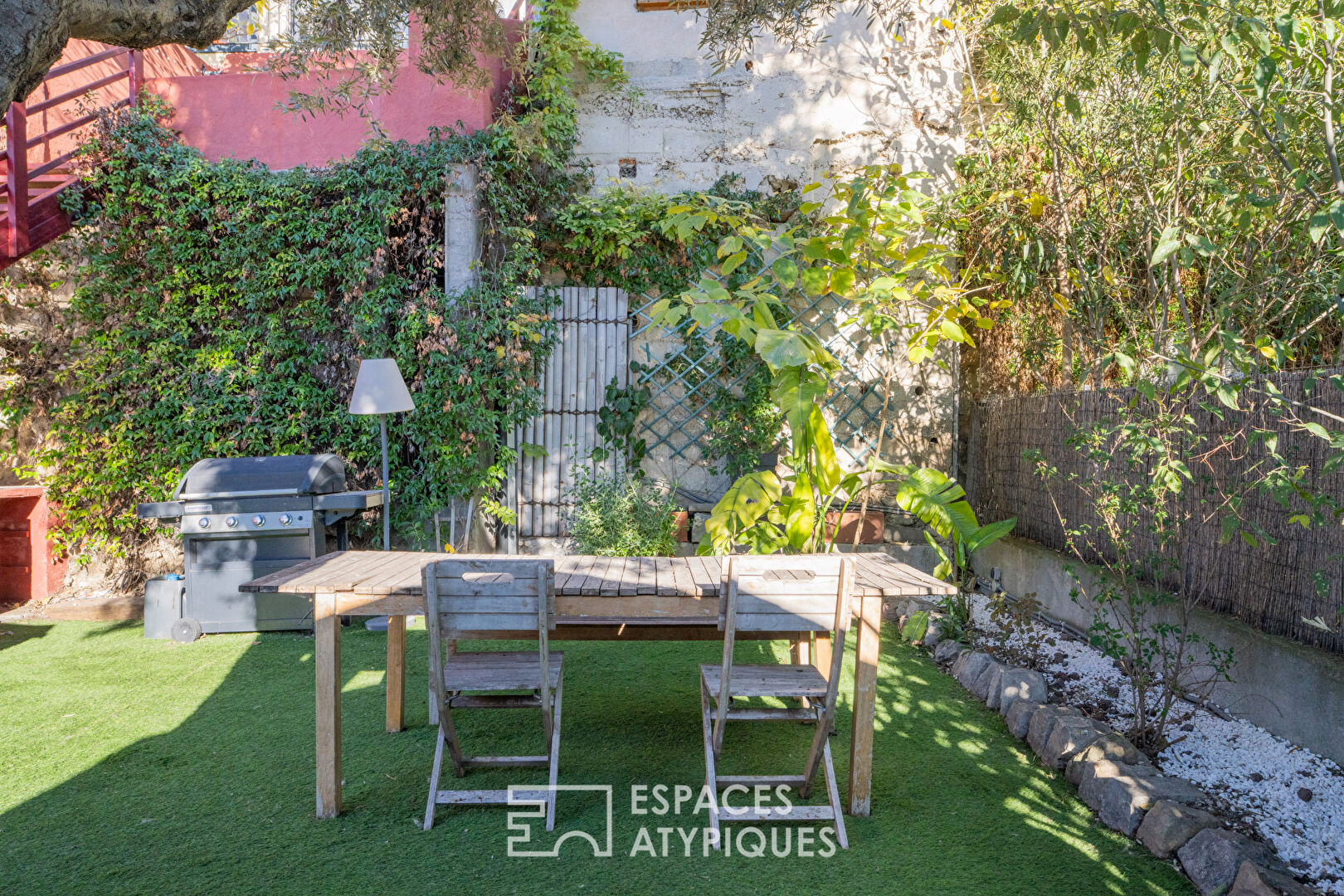 Appartement type maison en copropriété avec Jardin Privatif