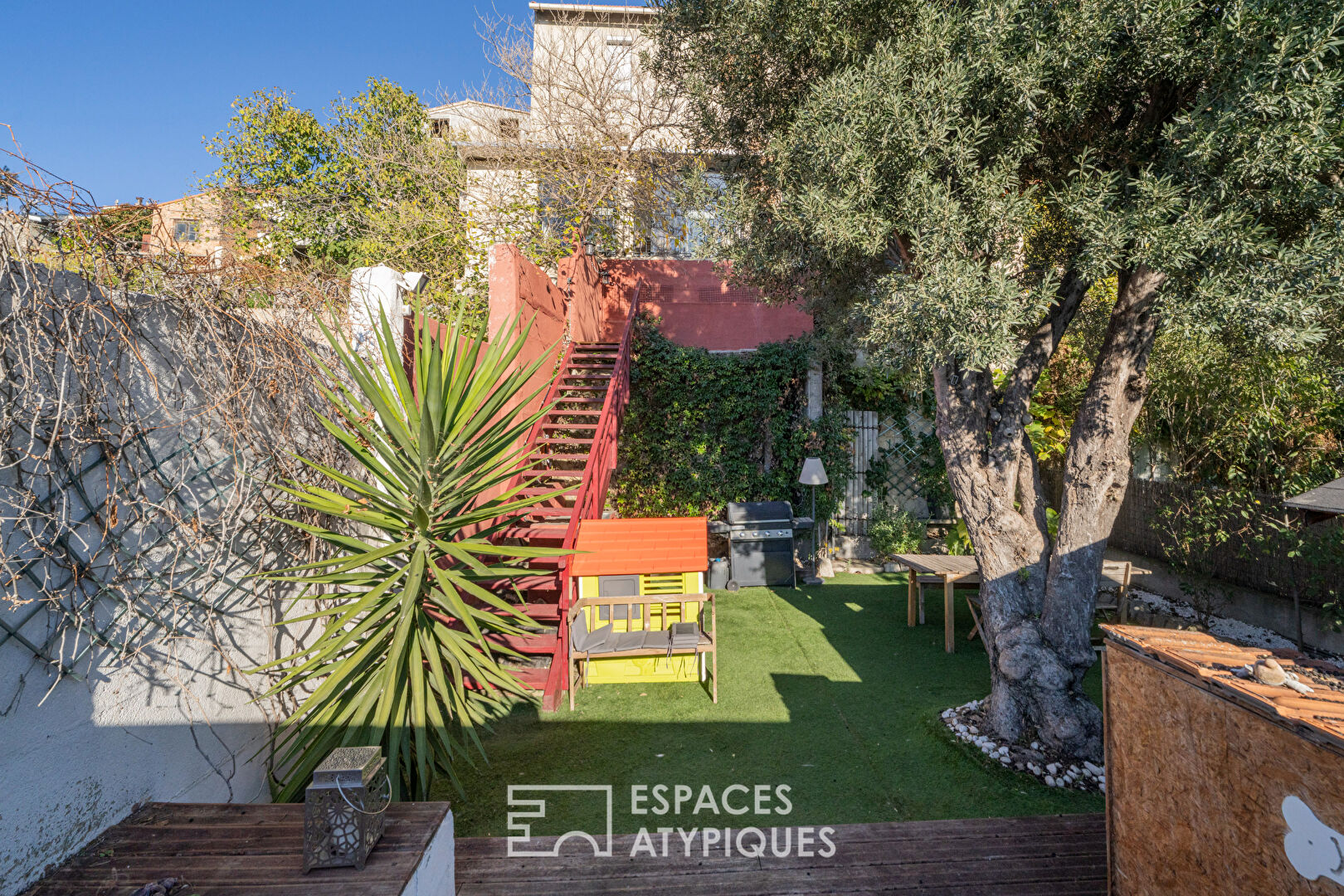 Appartement type maison en copropriété avec Jardin Privatif