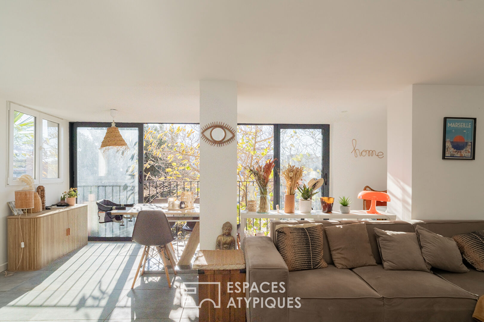 Appartement type maison en copropriété avec Jardin Privatif