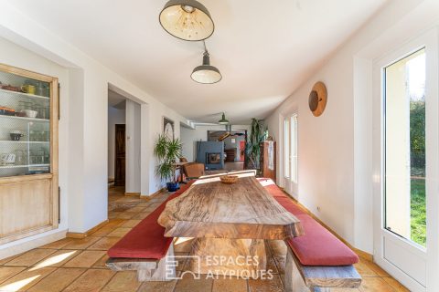 Mas provençal contemporain éco-responsable avec piscine
