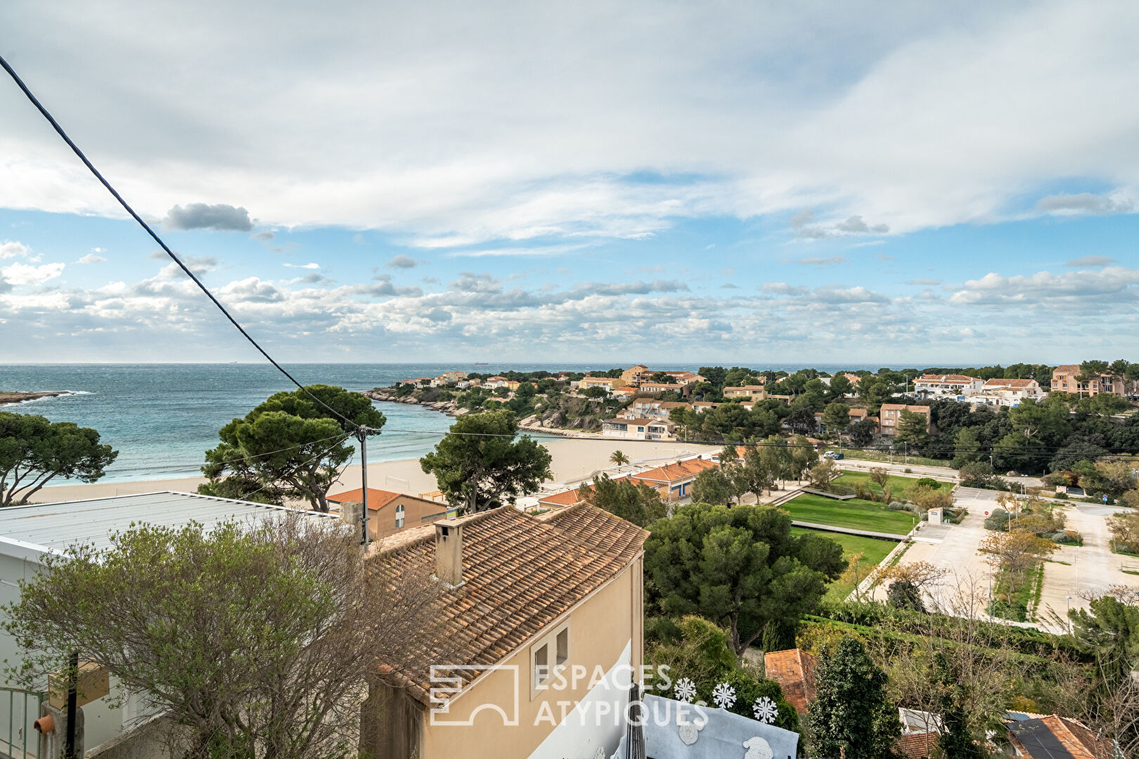 Vue Mer et Lignes Contemporaines