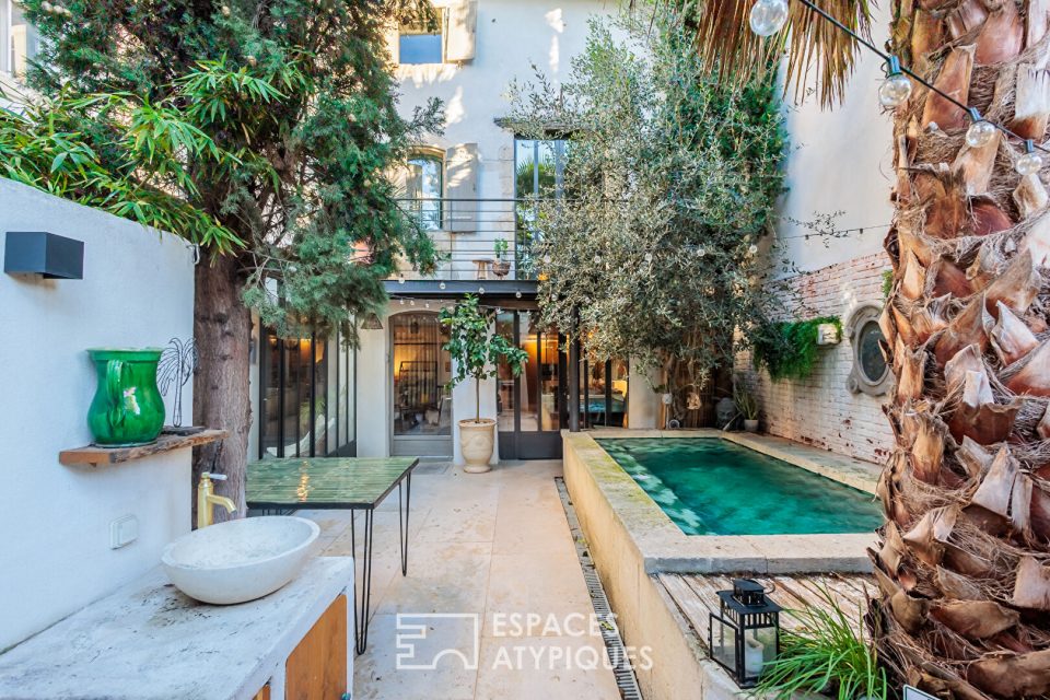 Maison de village avec cour privative