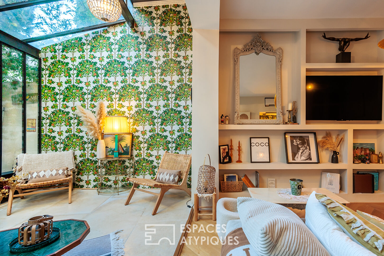 Maison de village avec cour privative