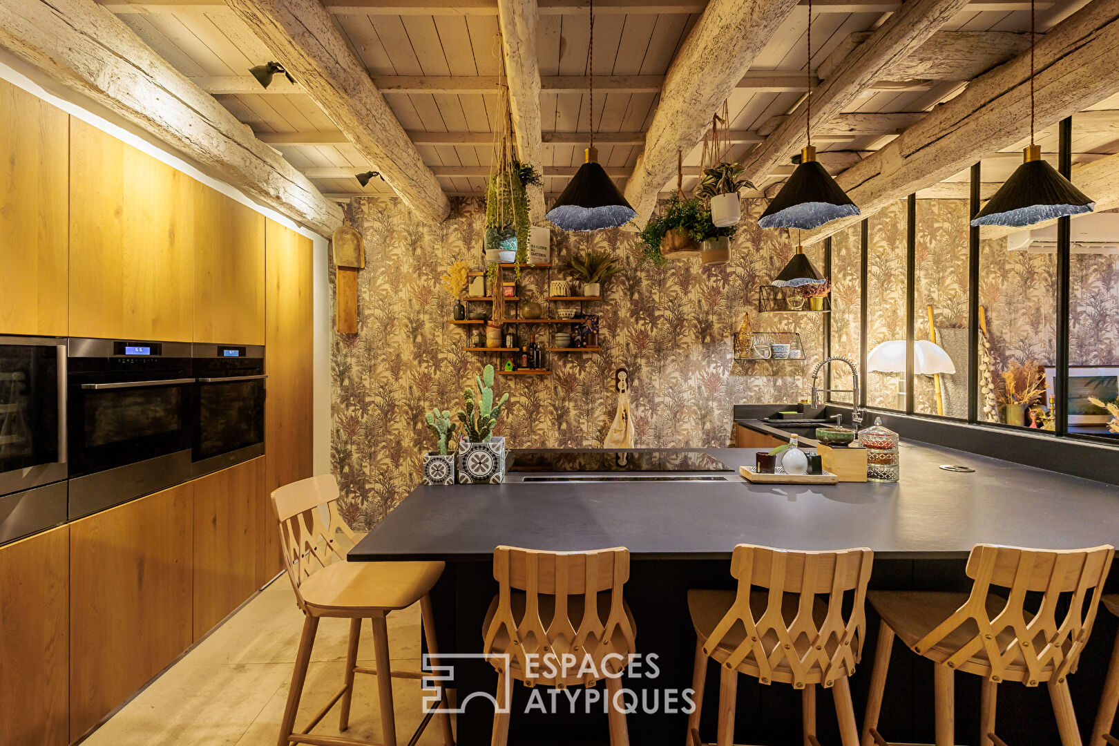 Maison de village avec cour privative