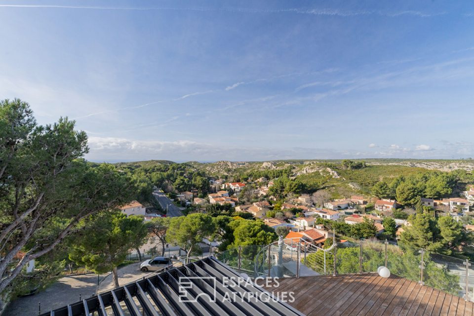 Maison d'architecte avec panorama mer ? Ensuès-la-Redonne